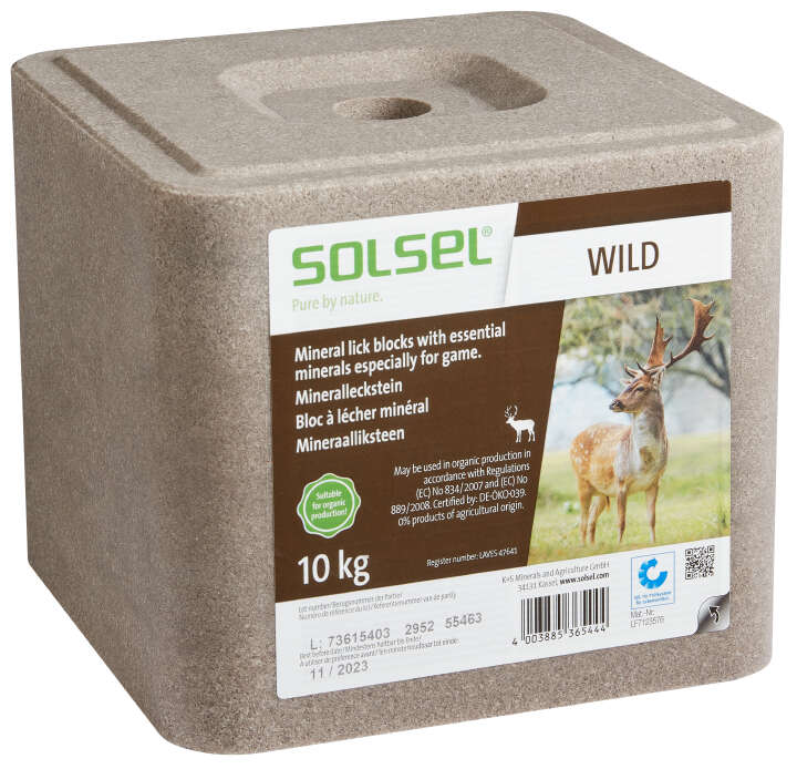 SOLSEL Salzleckstein Wild